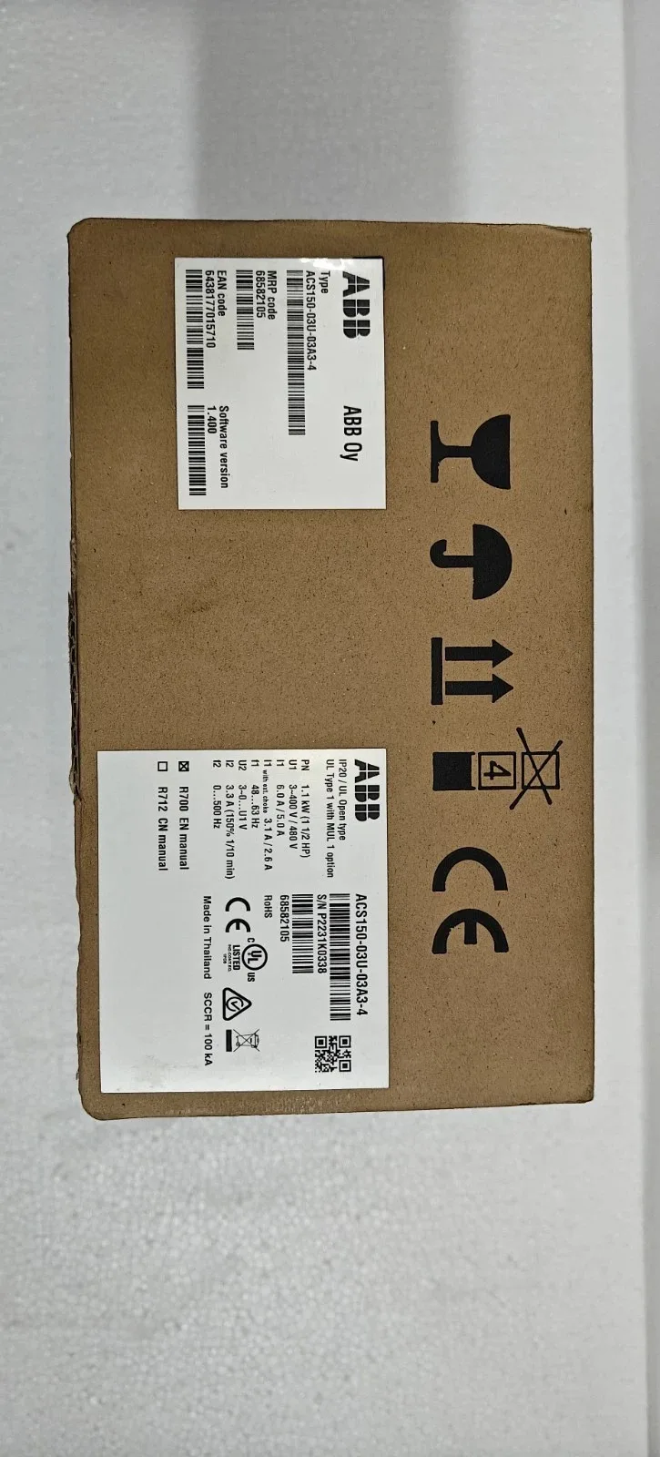 ABB ACS150-03U-03A3-4 6