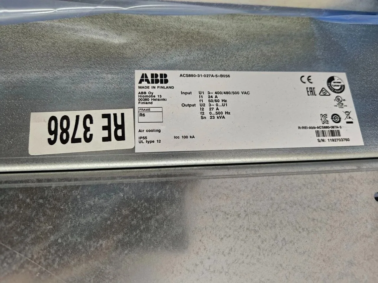 ABB ACS880-31-07A6-5 2