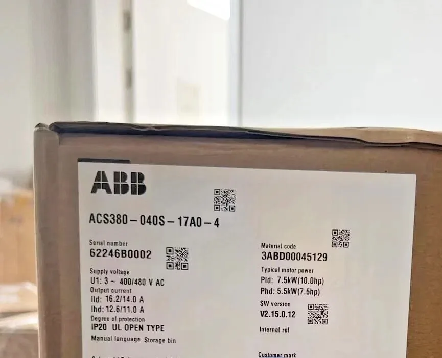ABB ACS380-040S-17A0-4 4