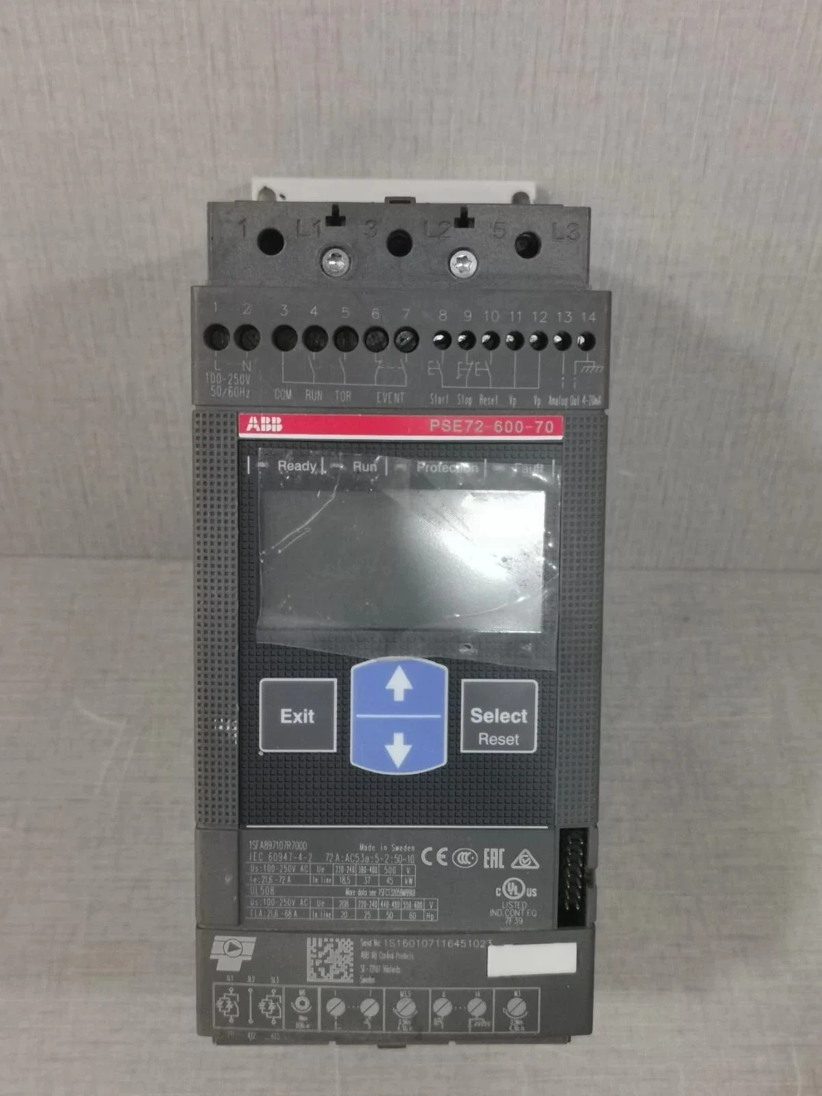 ABB PSE72-600-70 1SFA897107R7000 3