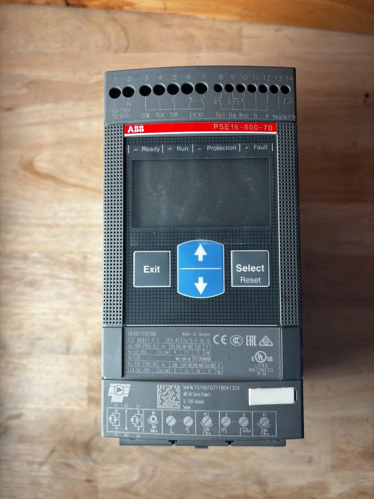 ABB PSE18-600-70 1SFA897101R7000 2