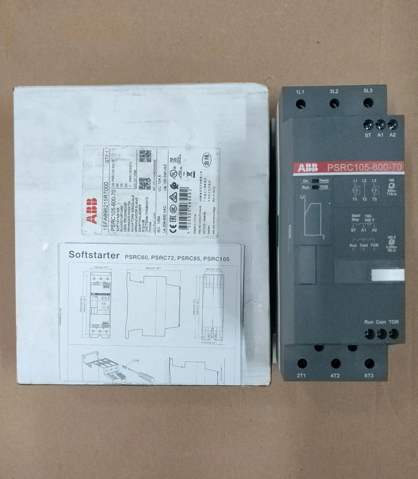 ABB PSRC105-600-70 1SFA896215R7000