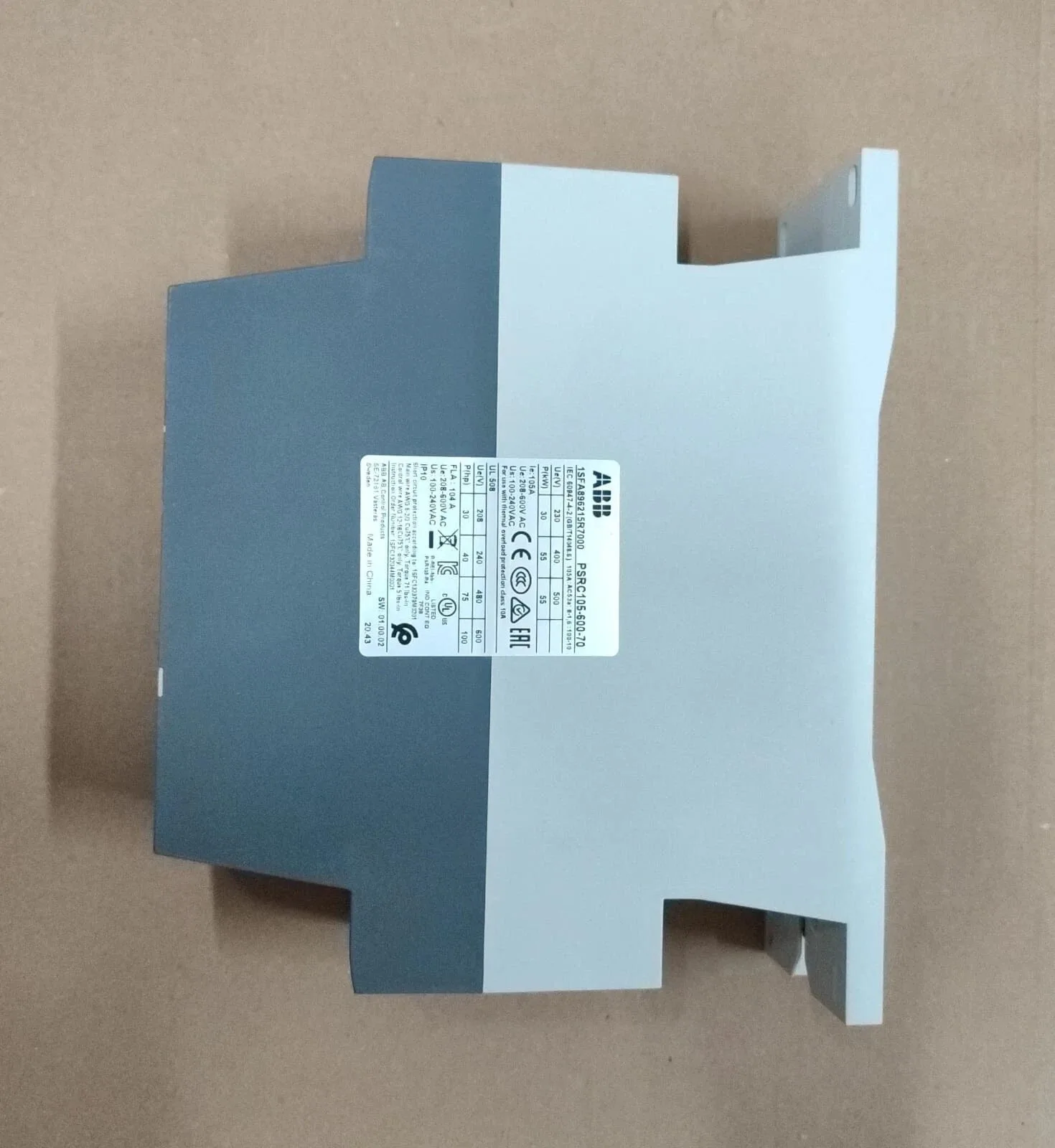 ABB PSRC105-600-70 1SFA896215R7000 4