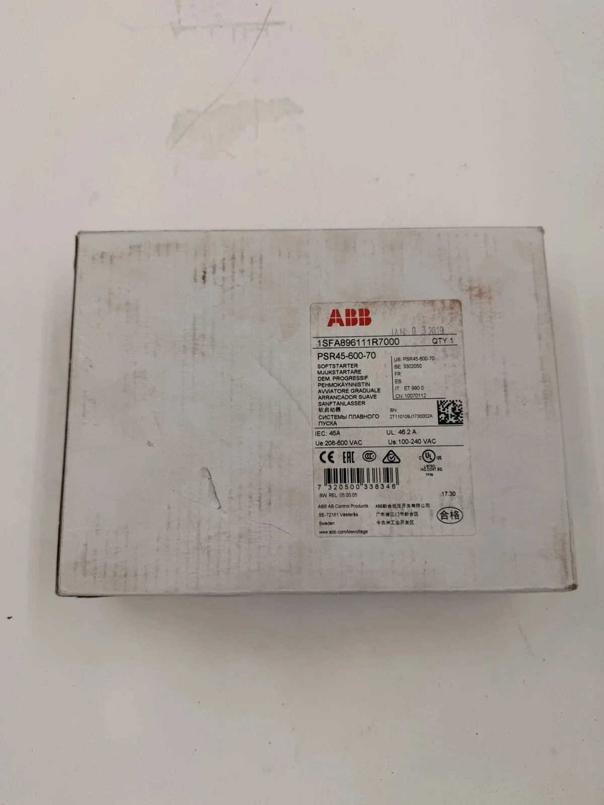 ABB PSR45-600-11 1SFA896111R1100 6