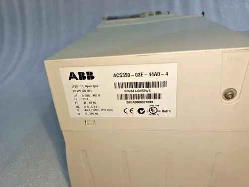 ABB ACS350-03E-44A0-4 Frequency Converter 3ABD0000021099 3