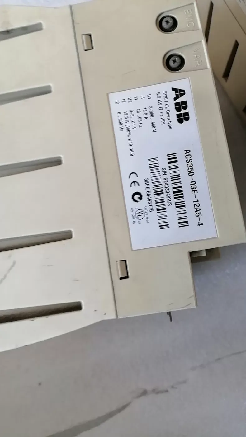 ABB ACS350-03E-12A5-4 Inverter or Assurance