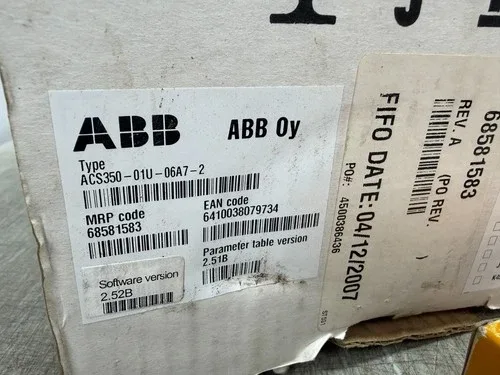 ABB ACS350-01U-06A7-2 2