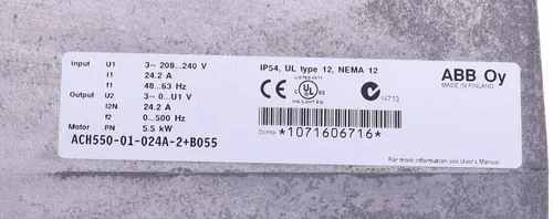 ABB ACH550-01-024A-2+B055 2