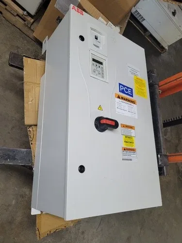 ABB ACH550-BCR-072A-4+B055+F267 NEMA 12 Variable Freq Drive 72A 50HP ~ No Keypad 2