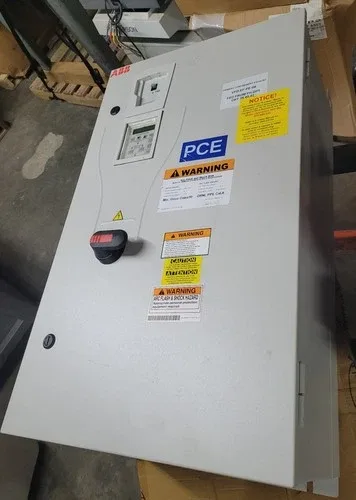 ABB ACH550-BCR-072A-4+B055+F267 NEMA 12 Variable Freq Drive 72A 50HP ~ No Keypad 4
