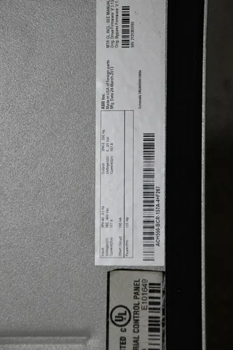 ABB ACH550-BCR-157A-4+F267 157A 460V 125HP ACH550 with Bypass 8340 - SA 3