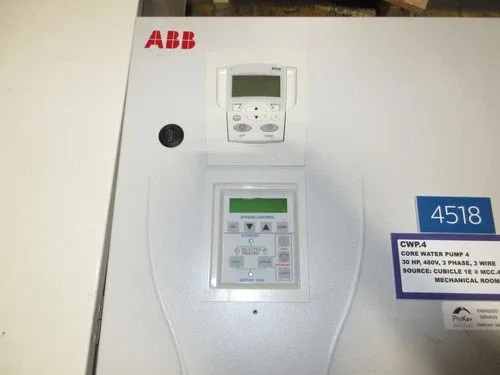 ABB ACH550 AC Drive with Bypass ACH550-BDR-045A-4+F267 30HP 3Ph with Keypad 3