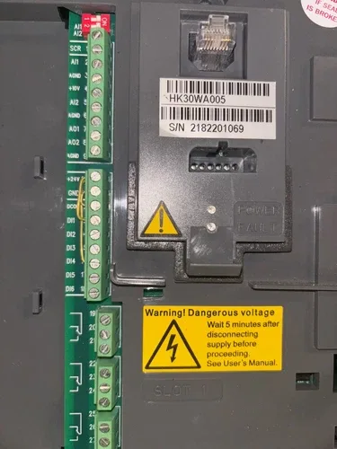 ABB HK30WA357 Frequency Drive ACH550-CARUH-046A-2+N2006+X1558 3PH 208-240 46.2A 4