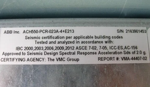 ABB ACH550-PCR-023A-4+E213 HVAC 15 HP Drive P28 3