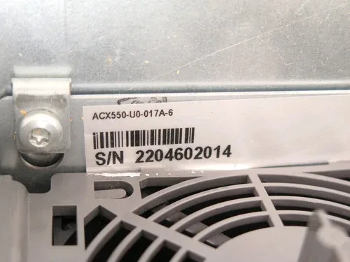 ABB ACH550-PDR-017A-6 / ACX550-U0-017A-6 AC Drive 15HP 500/600V 17A 3