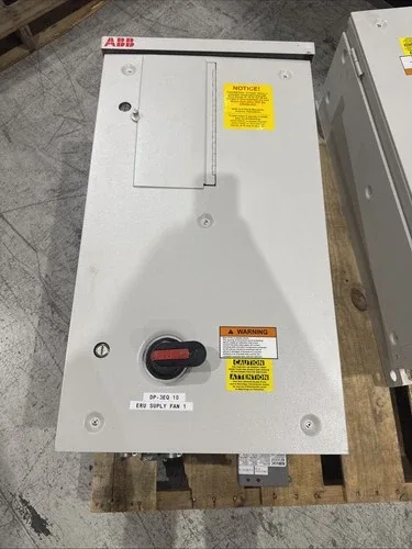 ABB Enclosed Industrial Control Panel ACH550-PDR-08A8-4+B058 8.8 A 480V Nema3R