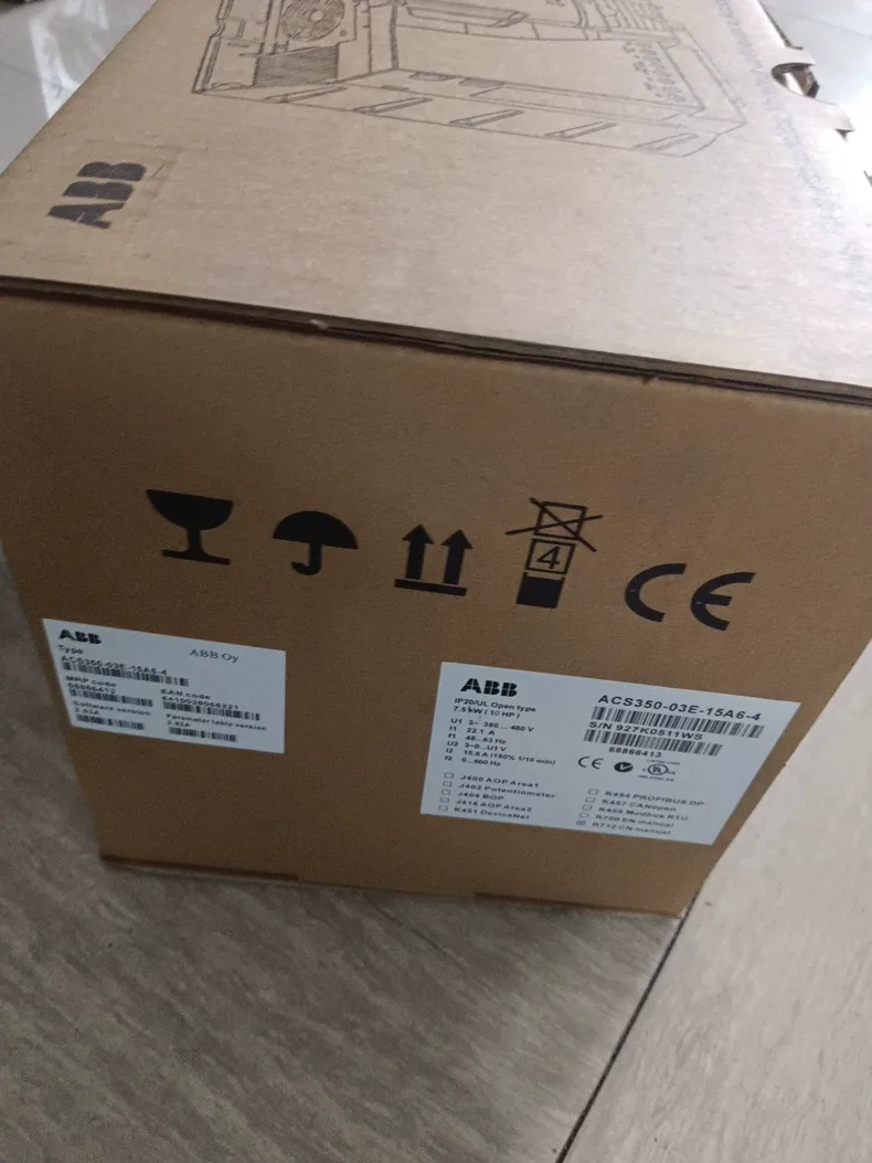 ABB inverter ACS350-03E-15A6-4 2