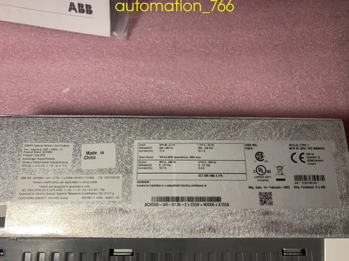 ABB ACH550-UH-017A-2+C558+N2006+X1558 Frequency converter 3