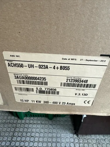 ABB ACH550-UH-023A-4+B055 Drive 3