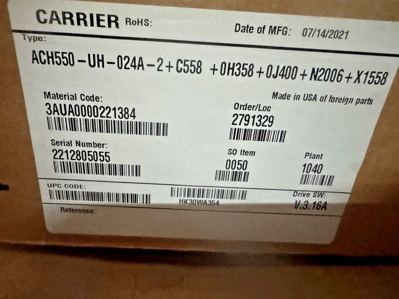 ABB ACH550-UH-024A-2 Variable Frequency Drive 4