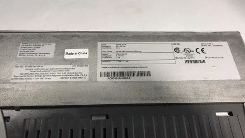 ABB ACH550 ACH550-UH-03A3-44 ACH550UH03A34 Adjustable Frequency AC Drive HVAC 3