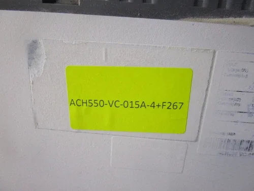 ABB HVAC AC DRIVE ACH550-VC-015A-4+F267 10HP 15.4A 380-480VAC 3PH 1 Y 2