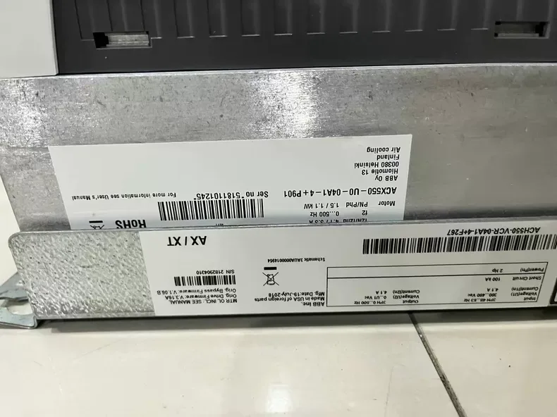 ABB ACH550-VCR-031A-4+F207 2