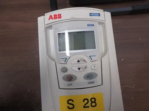 ABB ACH550 AC Drive with Bypass ACH550-VCR-017A-2+F267 5HP 3Ph with Keypad 4