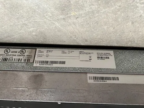 ABB ACH550-VCR-023A-4 HVAC Drive Pre-Owned removed 3