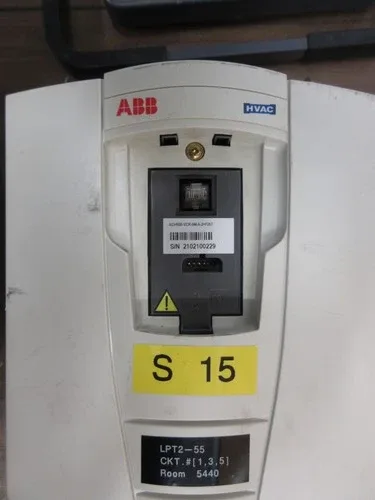 ABB ACH550 AC Drive with Bypass ACH550-VCR-046A-2+F267 15HP 3Ph with Keypad 4