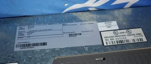 ABB VFD * PARTS ONLY * ACH550-VD-012A-4 7.5Hp 11.9A 380-480V 3PH 4
