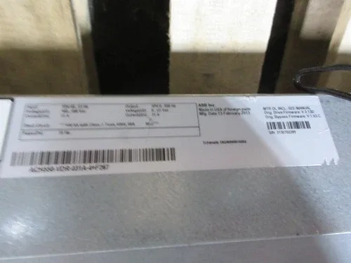 ABB ACH550 AC Drive with Bypass ACH550-VDR-031A-4+F267 20HP 3Ph with Keypad 2