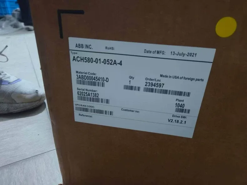 ABB inverter ACH580-01-052A-4 6