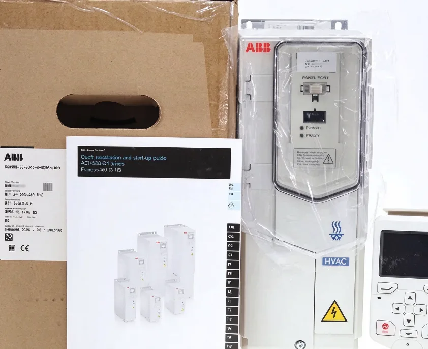 ABB Surplus ACH580-01-05A6-4+B056+J400 Low Voltage AC Wall-Mounted Drive