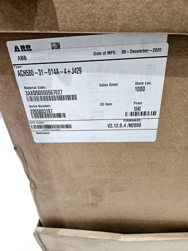 ABB ACH580-31-014A-4+J429 LV AC WALL MOUNTED DRIVE 4