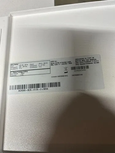 ABB ACH580-BCR-017A-2+B058 HVAC AC Drive 208-240VAC / 17A 2