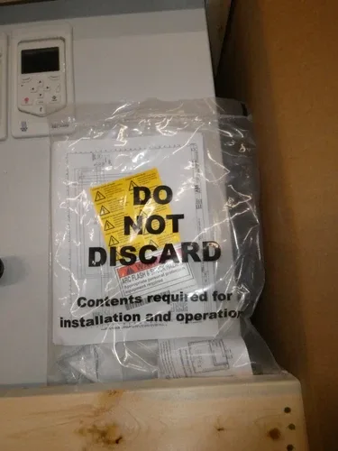 ABB HVAC Drive ACH580-BDR-052A-4+K452 40HP 480V 3