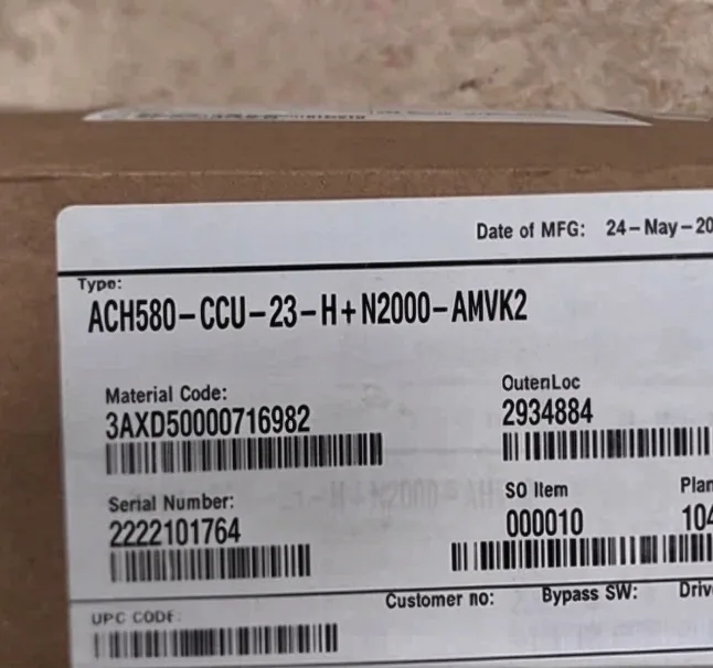 ABB ACH580-CCU-23-H Inverter motherboard 4