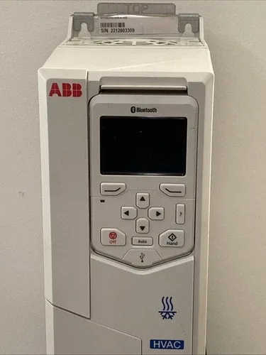 ABB ACH580-PDR-03A5-4+J429 AC wall-mounted drive HVAC Bluetooth Ctrl Panel 3 4