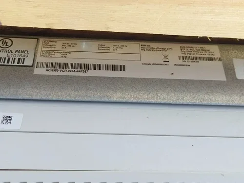 ABB VFD 15 HP - ACH580-VCR-023A-4+F267 3
