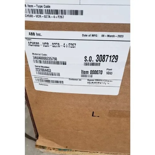 ABB ACH580-VCR-027A-4+F267 Inverter 2