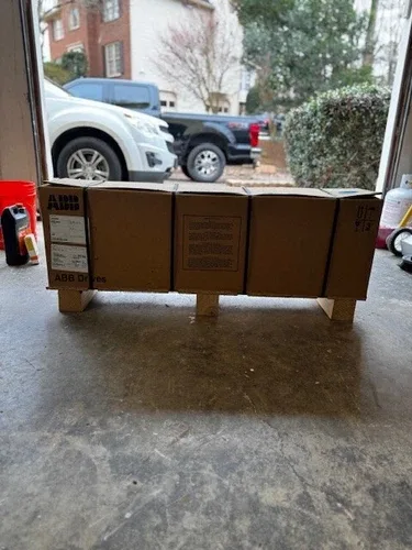 ABB HVAC Driver Only Opened pictures ACH580-VCR-02A1-4 4