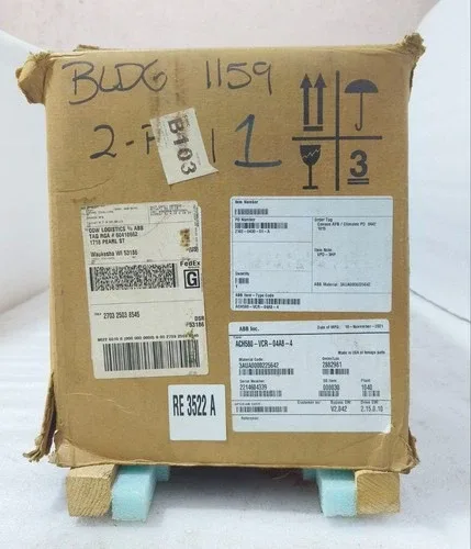 ABB ACH580-VCR-04A8-4 VARIABLE FREQUENCY DRIVE 4.8A 3HP 440-480VAC 3PH 100KA 3