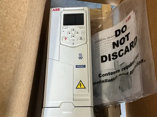 ABB HVAC Drive 7.5A 480V VFD ACH580-VCR-07A6-4+F267