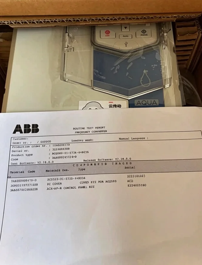ABB ACQ580-01-073A-4+B056