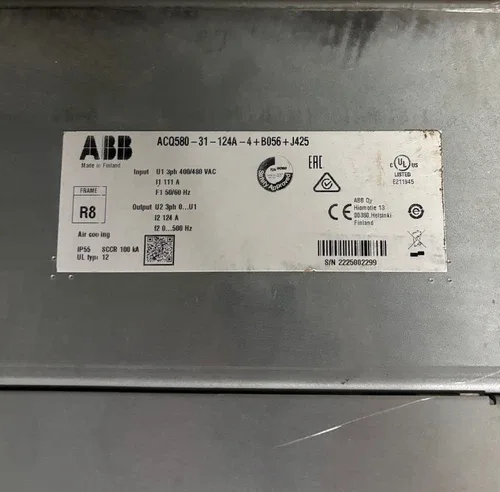 ABB GREAT - AC Drive - ACQ580-31-124A-4 +B056+J425 Frequency Converter 2