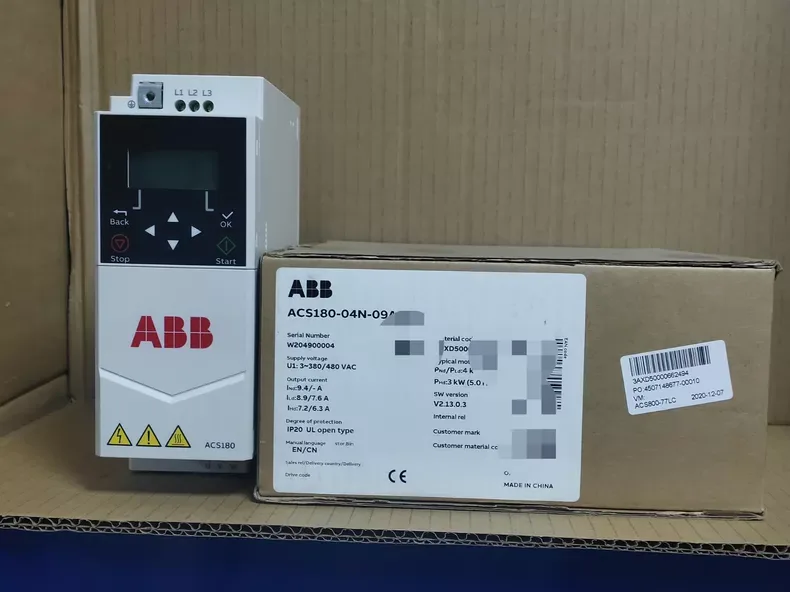 ABB ACS180-04N-09A4-4 frequency converter Industrial Automation