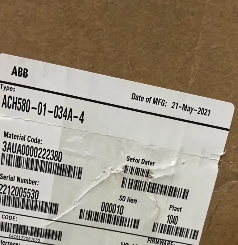 ABB ACH580-01-034A-4 Inverter 4