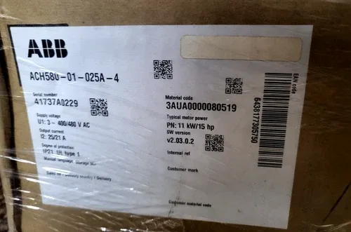 ABB ACH580-01-025A-4 wall-mounted drive HVAC B (Ready) 3