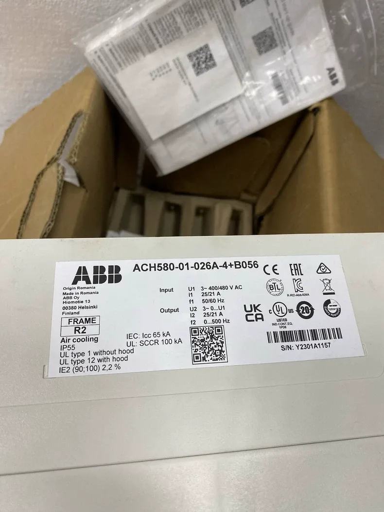 ABB ACH580-01-026A-4+B056 Inverter 3